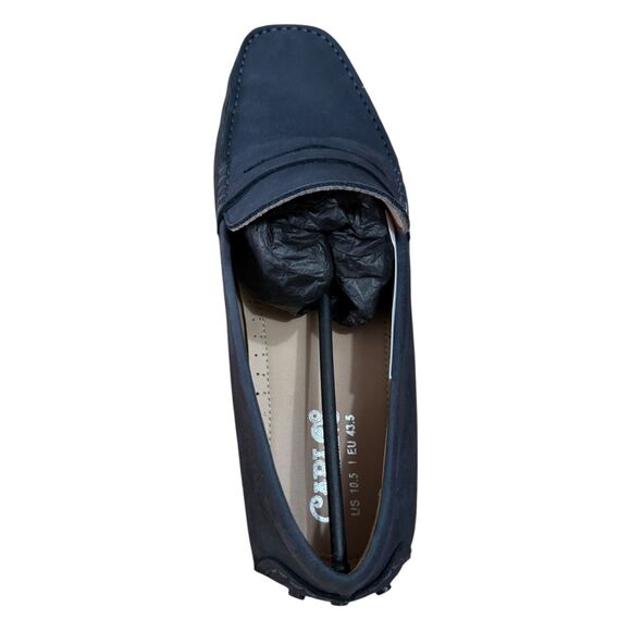 Rockport Malcom Venetian Dark Grey/Green Loafer Men’s Size 8.5 - Picture 5 of 8